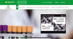 Desktop Screenshot of laboratoire-harguil.com